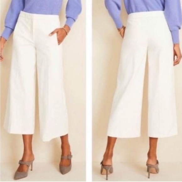 Ann Taylor Pants - Ann Taylor White Marina Pant